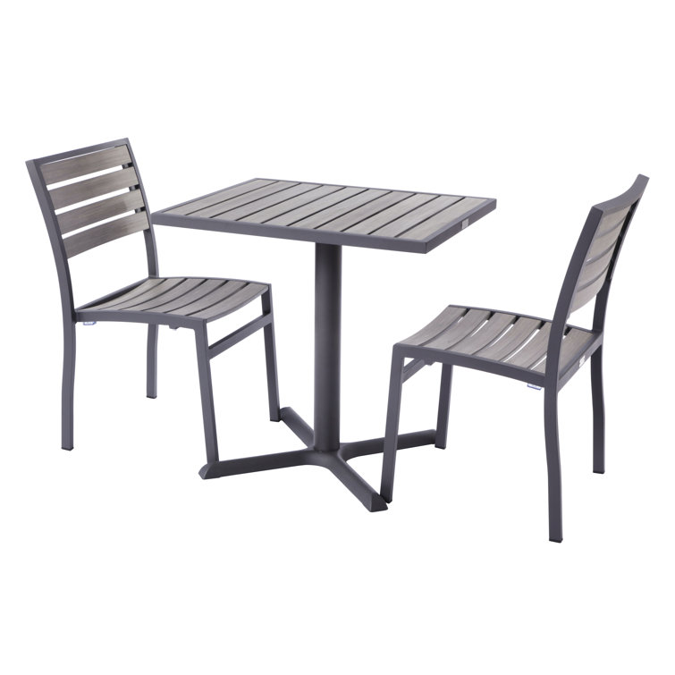 Aluminum bistro set hot sale